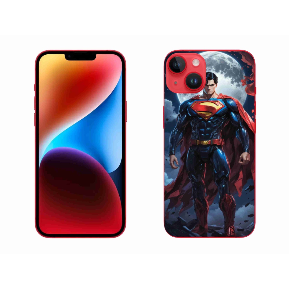 Gelový kryt mmCase na iPhone 14 Plus - superman