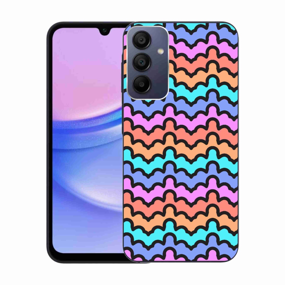Gelový kryt mmCase na Samsung Galaxy A15 4G/5G - abstraktní motiv 30
