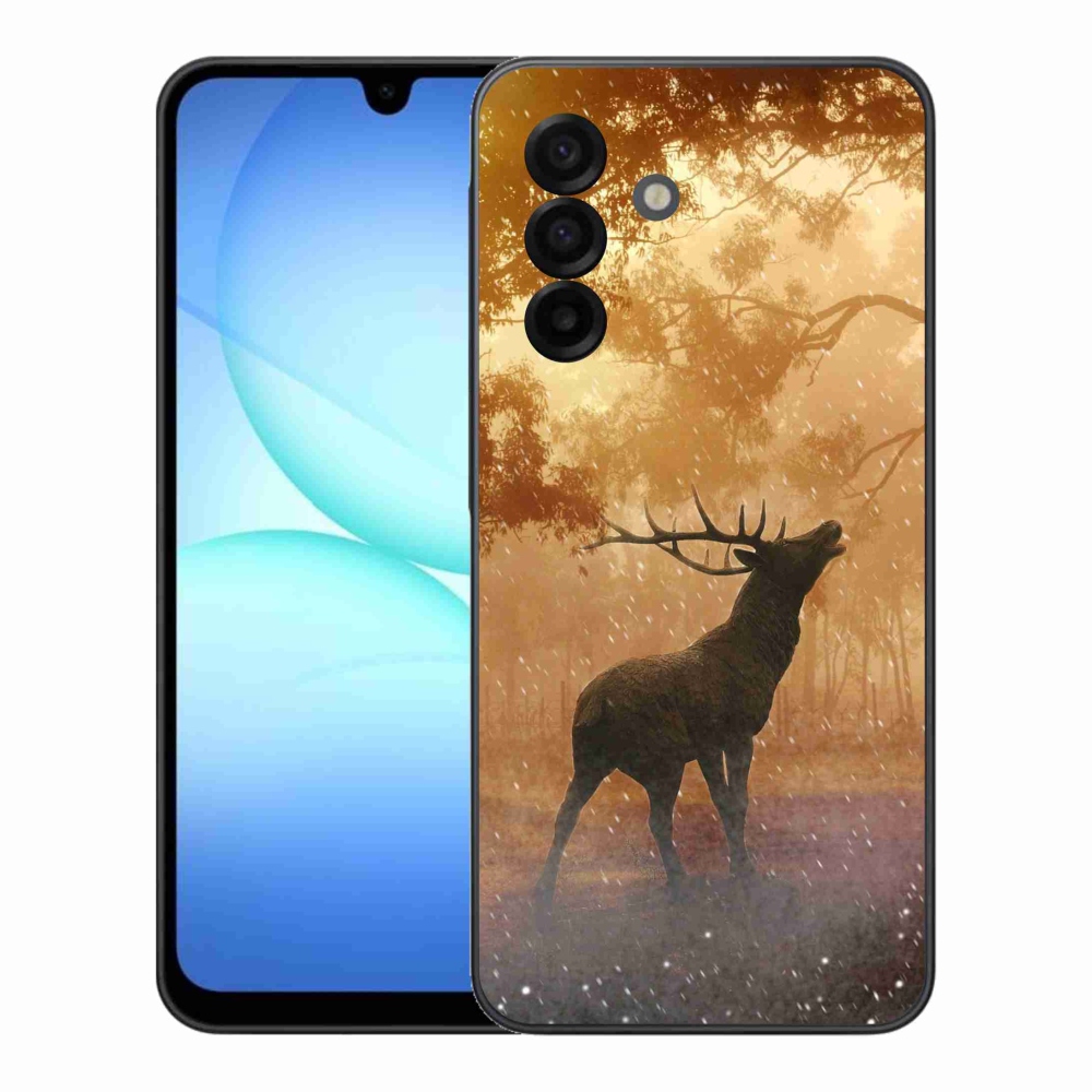 Gelový kryt mmCase na Samsung Galaxy A17 4G/5G - jelen v říji