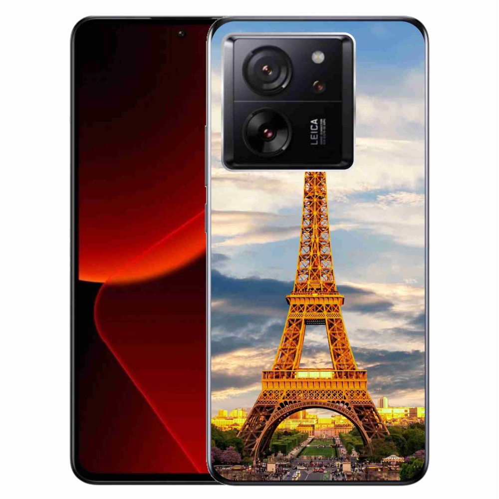 Gelový kryt mmCase na Xiaomi 13T/13T Pro - eiffelova věž 3