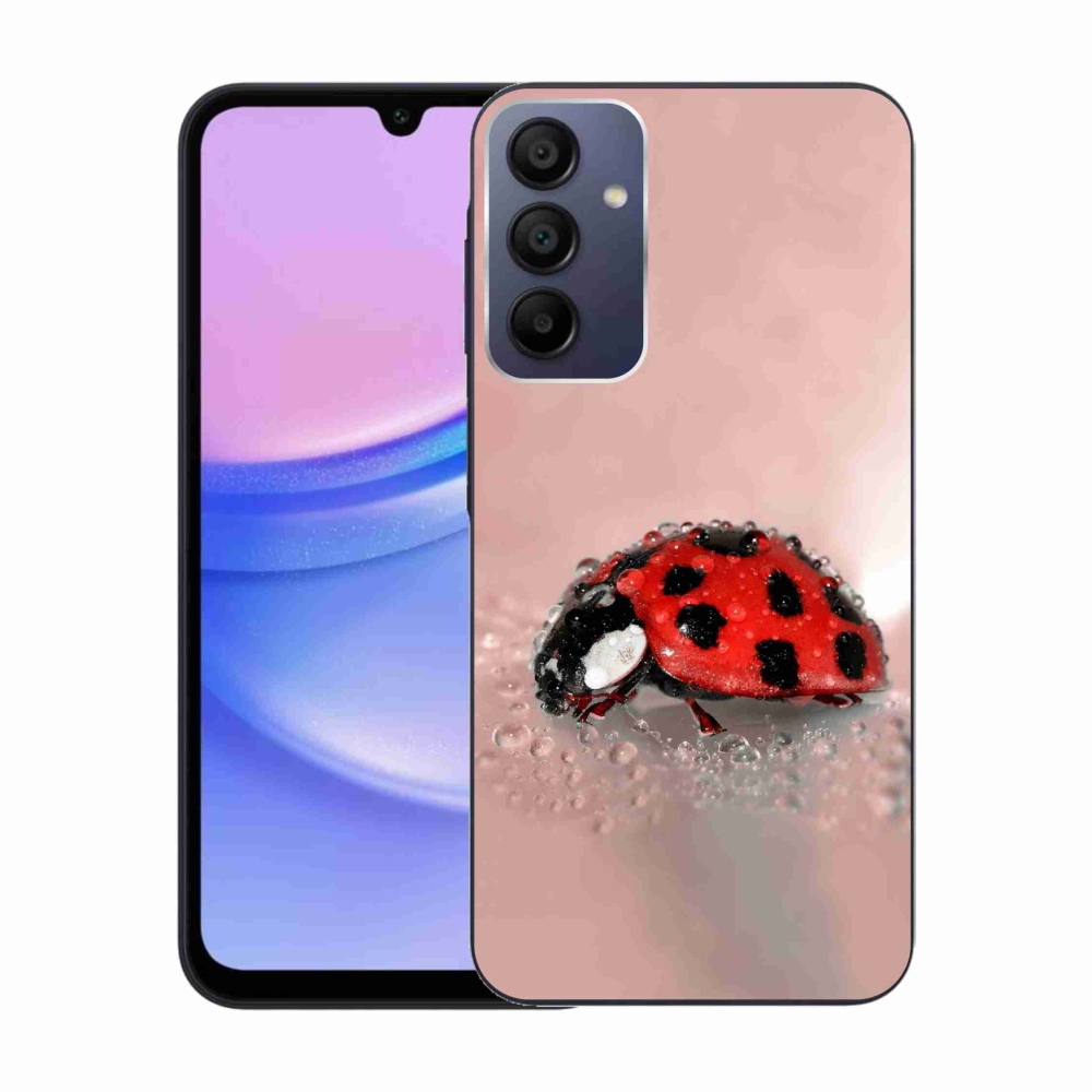 Gelový kryt mmCase na Samsung Galaxy A15 4G/5G - beruška