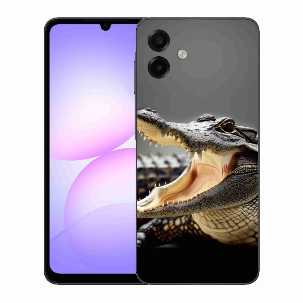 Gelový kryt mmCase na Samsung Galaxy A07 4G - krokodýl