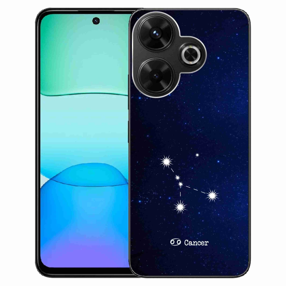 Gelový kryt mmCase na Xiaomi Redmi 13 4G/Poco M6 4G  - souhvězdí Raka