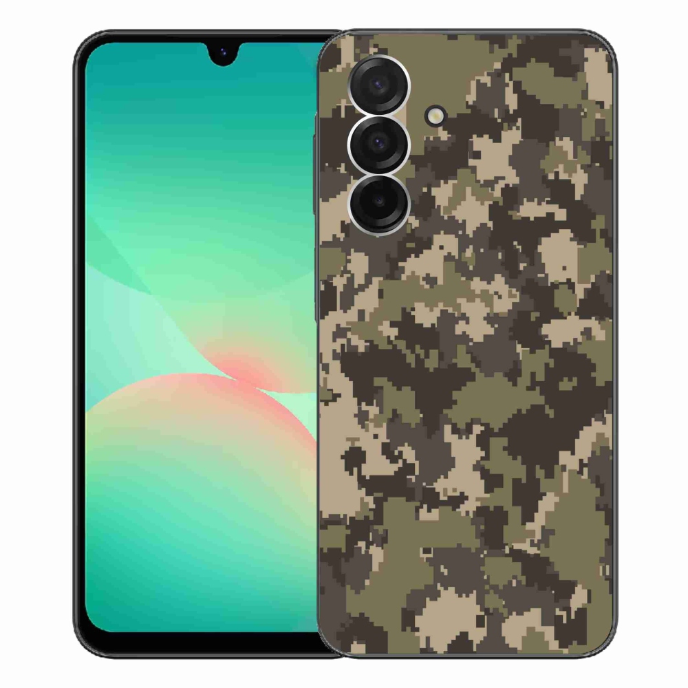 Gelový kryt mmCase na Samsung Galaxy A26 5G - maskáčový vzor 12