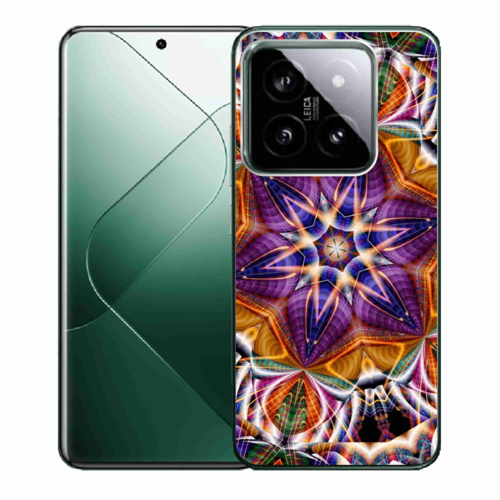 Gelový kryt mmCase na Xiaomi 14 - abstrakt 6