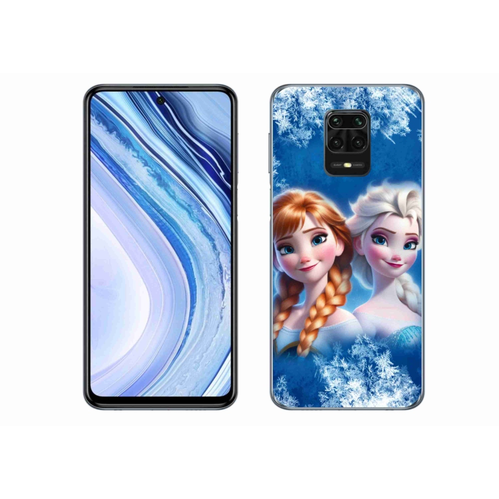 Gelový kryt mmCase na Xiaomi Redmi Note 9 Pro - ledové království 2