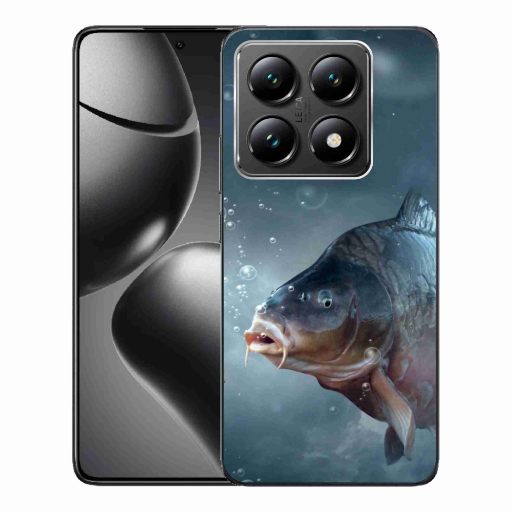 Gelový kryt mmCase na Xiaomi 14T - kapr a bublinky