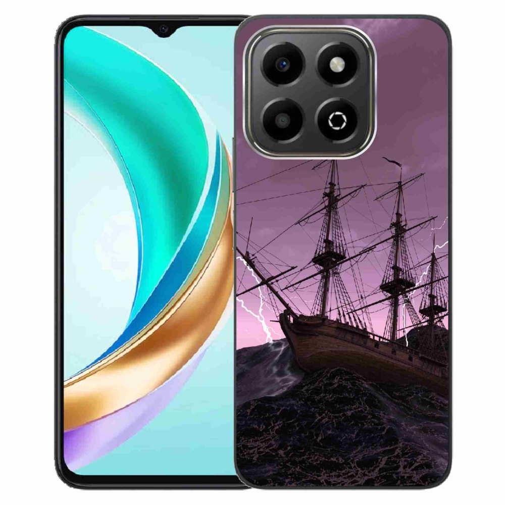 Gelový kryt mmCase na Honor X6b - loď v bouři