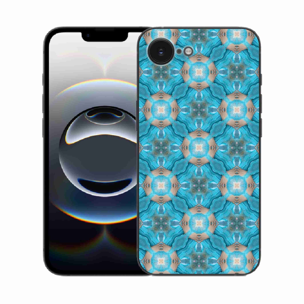 Gelový kryt mmCase na iPhone 16e - abstraktní motiv 12