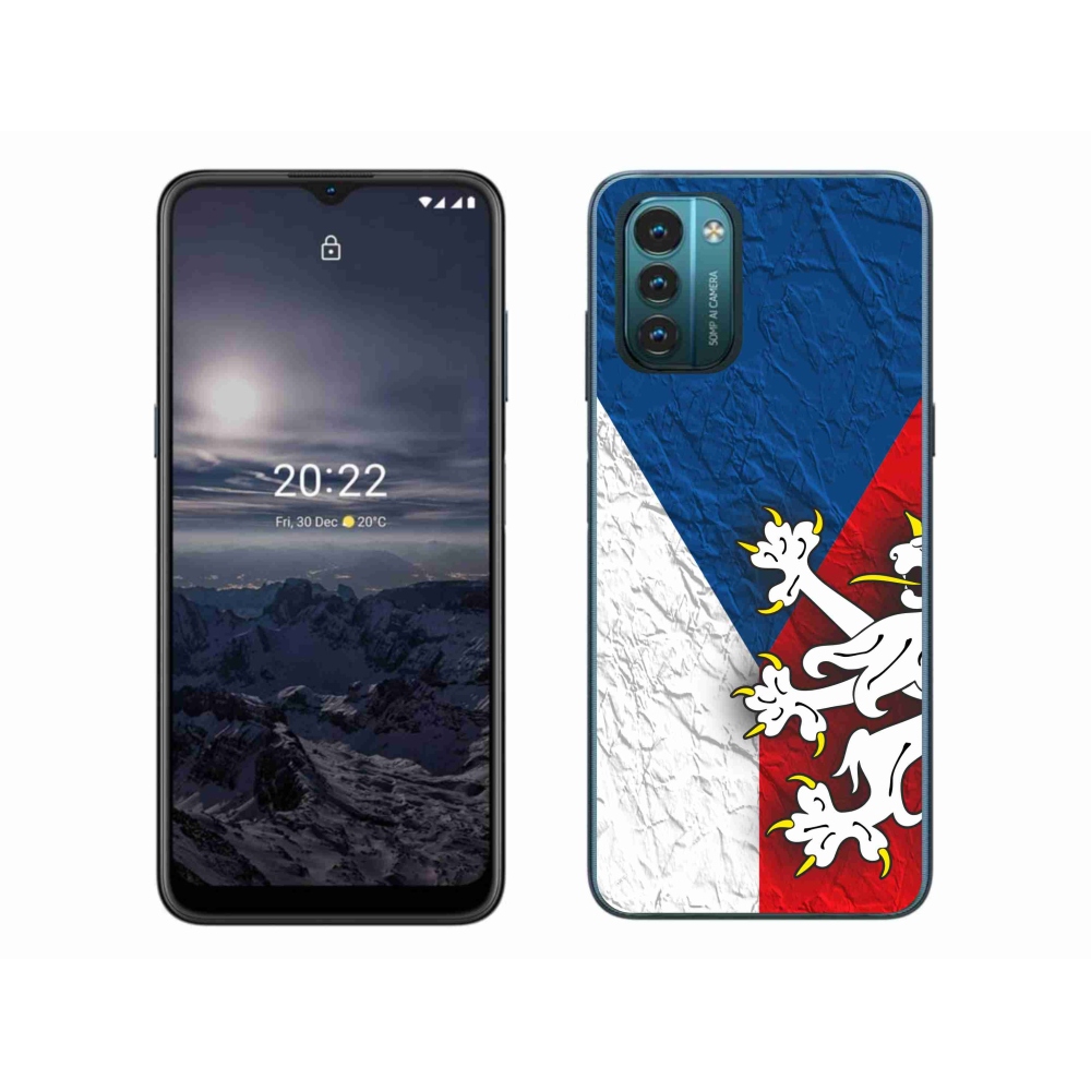 Gelový kryt mmCase na Nokia G11/G21 - česká vlajka 1