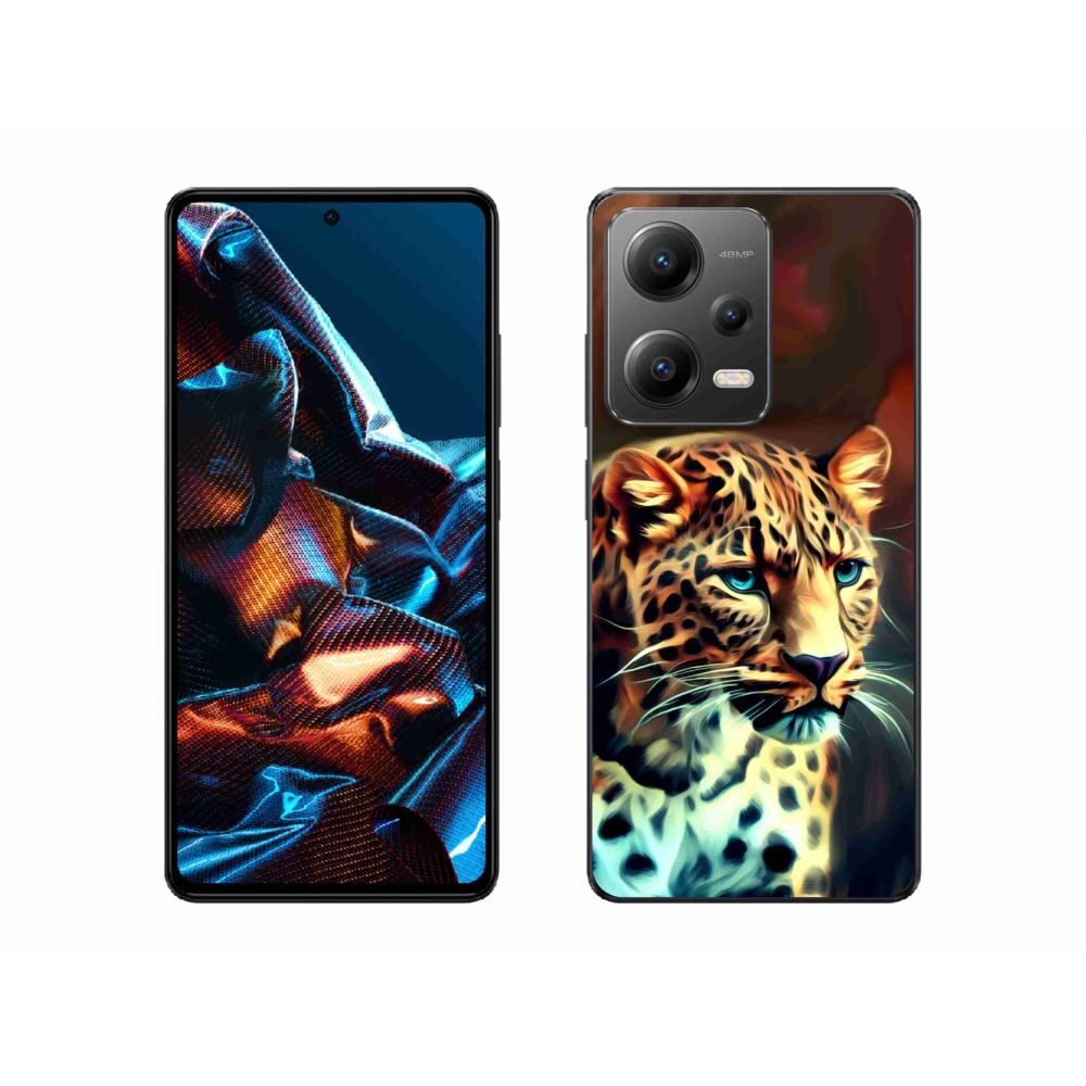 Gelový kryt mmCase na Xiaomi Redmi Note 12 Pro 5G - leopard