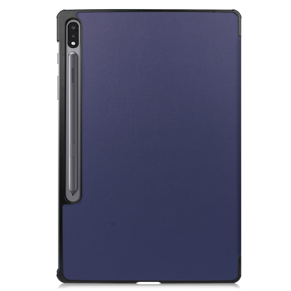 Case chytré zavírací pouzdro na Samsung Galaxy Tab S9+/Tab S10+ - tmavěmodré