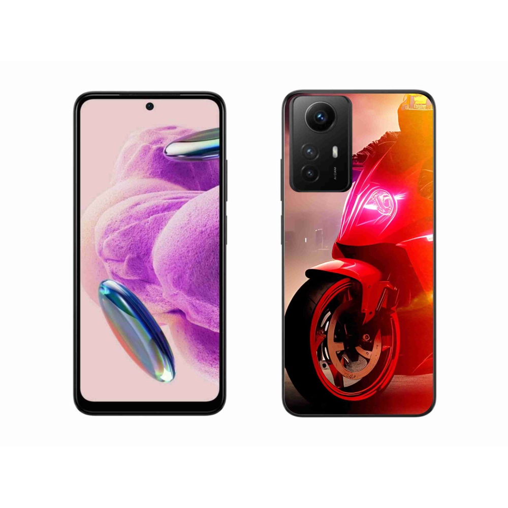 Gelový kryt mmCase na Xiaomi Redmi Note 12S - motorka