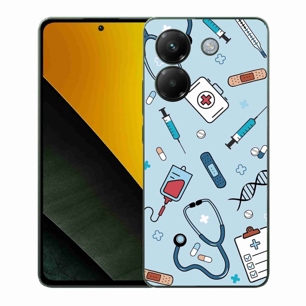Gelový kryt mmCase na Xiaomi Poco M7 Pro 5G - zdravotnictví 1