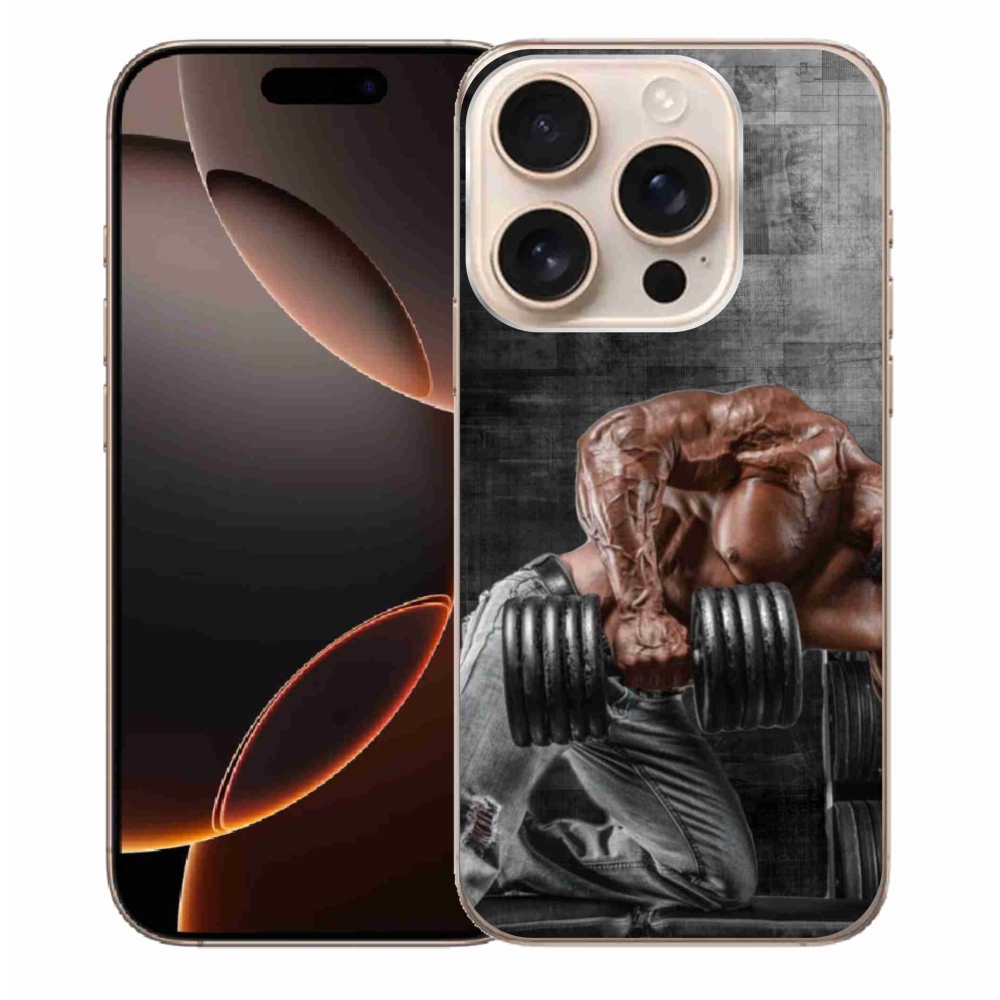 Gelový kryt mmCase na iPhone 16 Pro Max - posilování 1