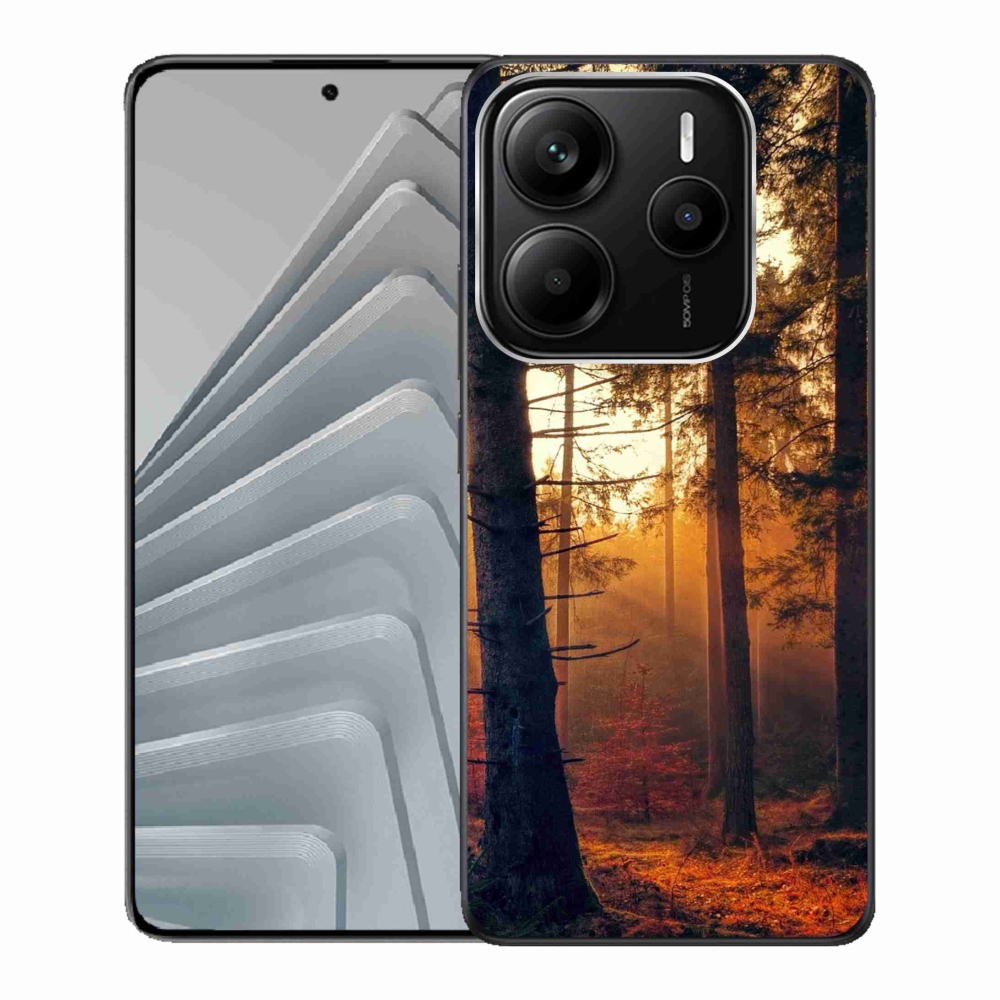 Gelový kryt mmCase na Xiaomi Redmi Note 14 5G - les