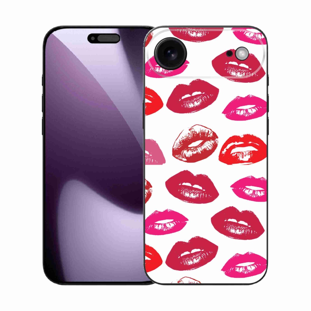 Gelový kryt mmCase na iPhone 17 Air - rty