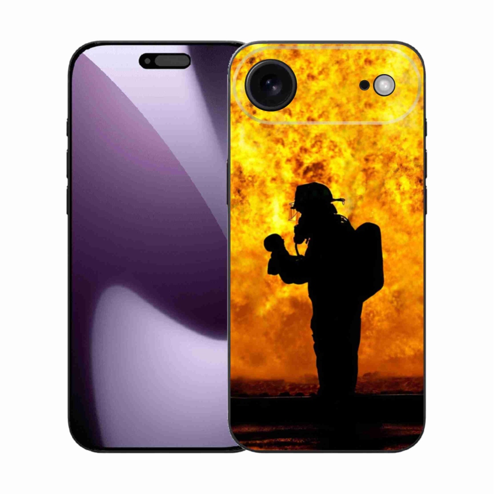 Gelový kryt mmCase na iPhone 17 Air - hasič