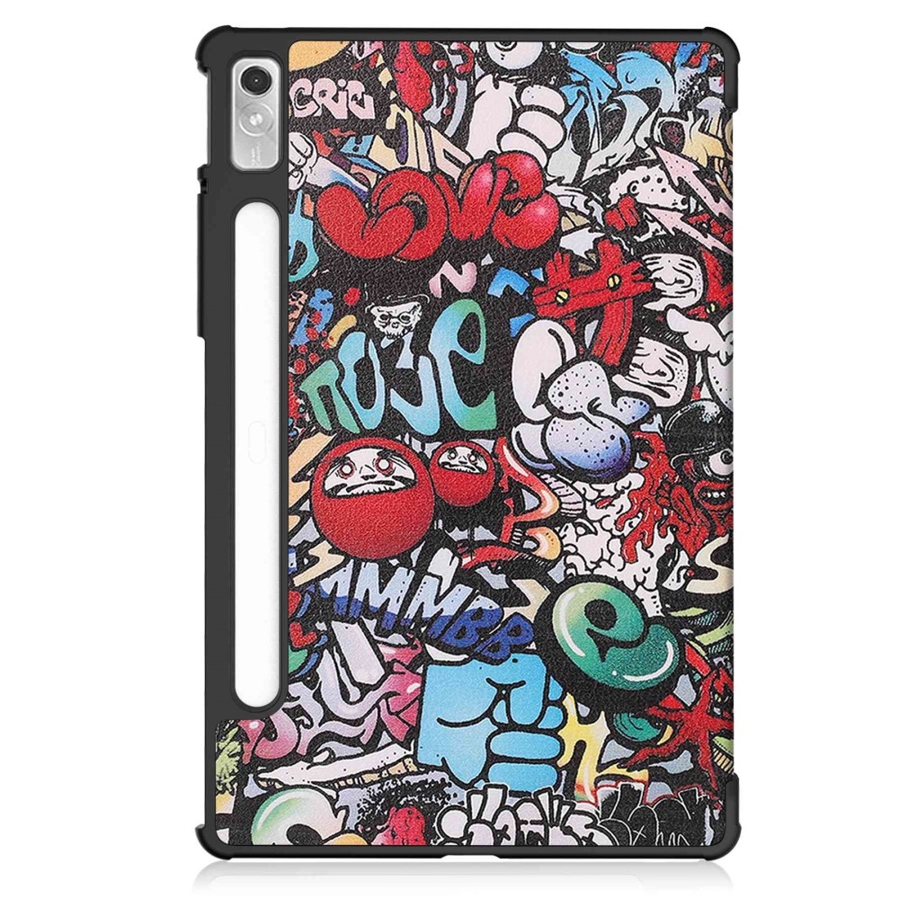 Print chytré zavírací pouzdro na Lenovo Tab P11 Pro (2.Gen) - graffiti