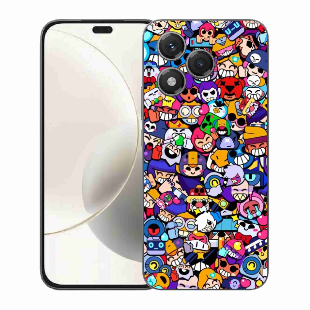 Gelový kryt mmCase na Honor 400 Lite - brawl stars 2