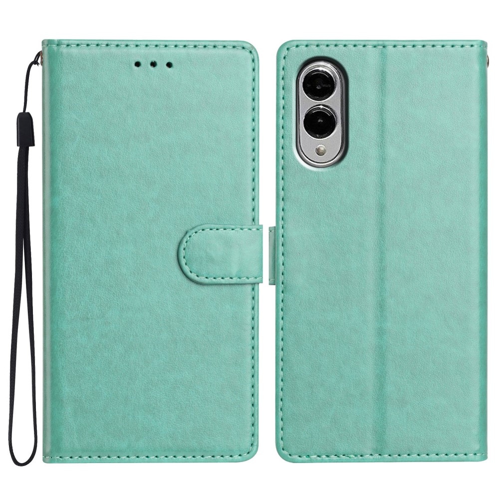 Clots knížkové pouzdro na Samsung Galaxy S25 Edge - modrozelené