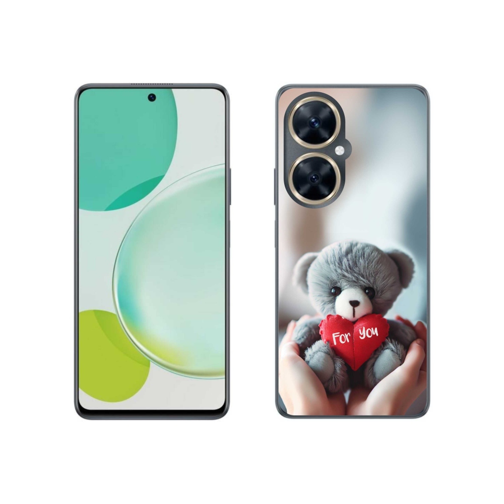 Gelový kryt mmCase na Huawei Nova 11i - medvídek pro zamilované