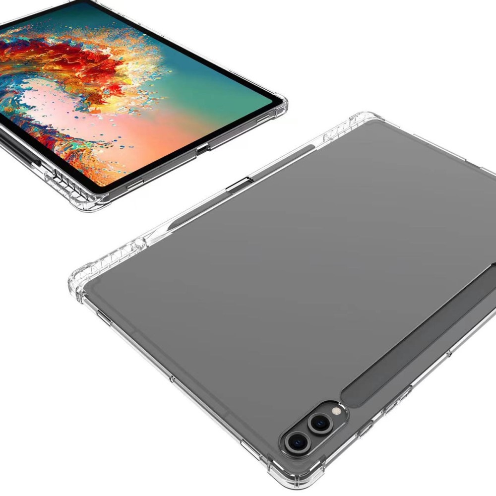 Průhledný gelový obal na Samsung Galaxy Tab S9+/Tab S10+ - průhledný