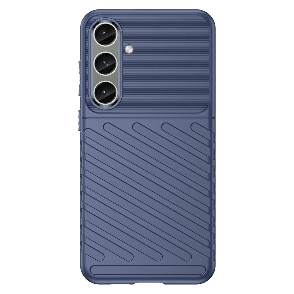 Thunder odolný gelový obal na Samsung Galaxy S24+/S25+ - modrý