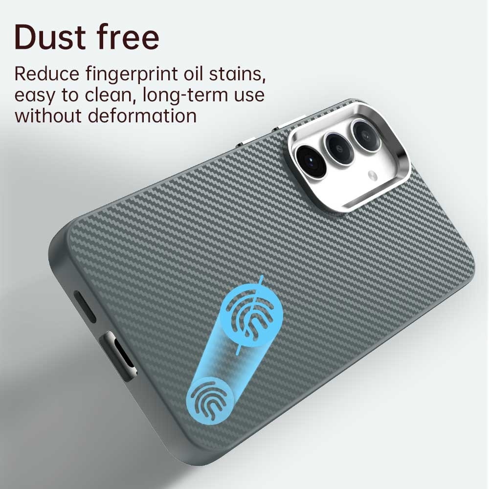 Texture Fiber odolný kryt na Samsung Galaxy S25+ - šedý