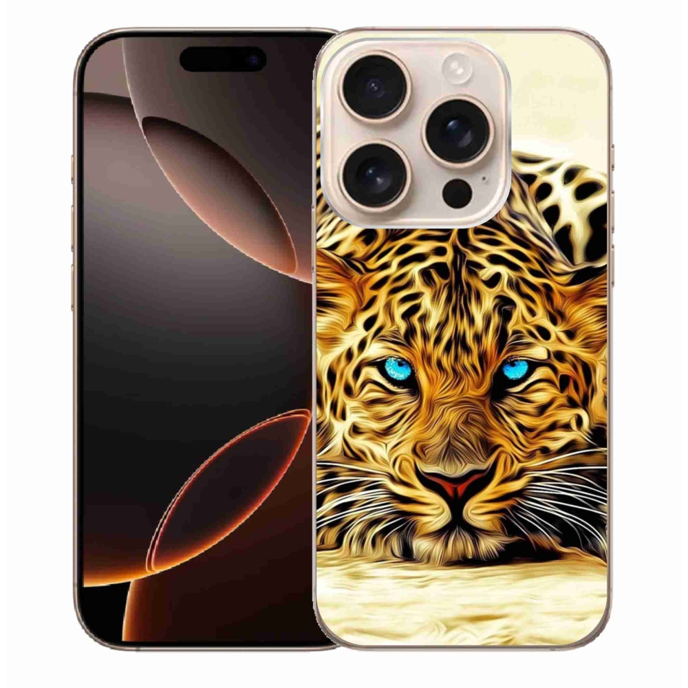 Gelový kryt mmCase na iPhone 16 Pro Max - kreslený tygr