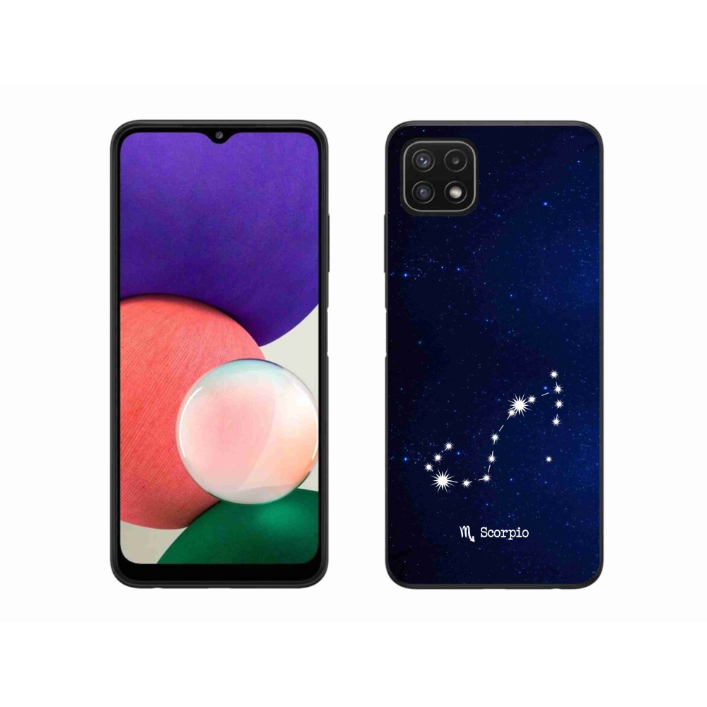 Gelový kryt mmCase na Samsung Galaxy A22 5G - souhvězdí Štíra