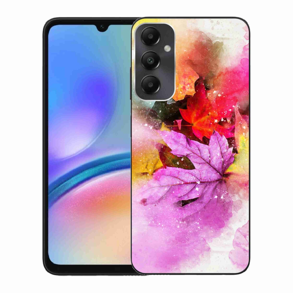 Gelový kryt mmCase na Samsung Galaxy A05s - barevné listy