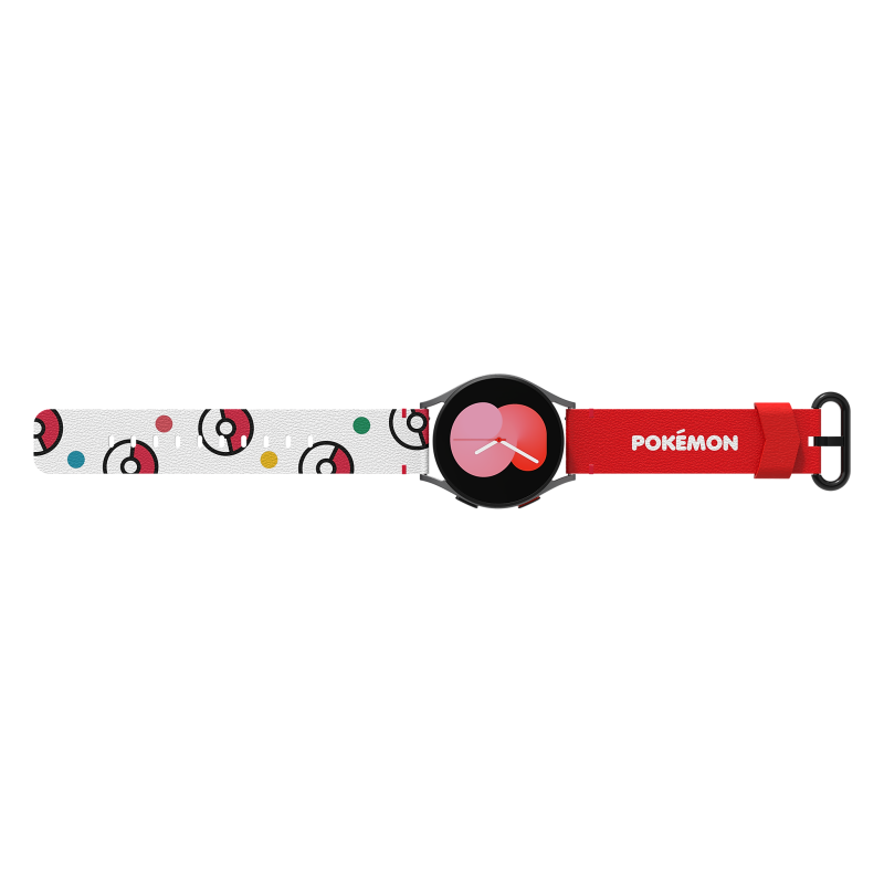 GP-TYR915HO Samsung Galaxy Watch 4/4 Classic/5/5 Pro Poké Ball Řemínek 20mm Red/White 