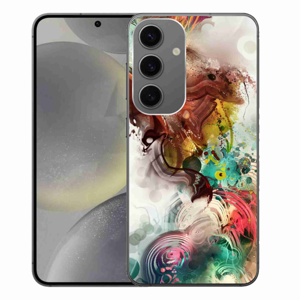 Gelový kryt mmCase na Samsung Galaxy S24+ - abstrakt 1