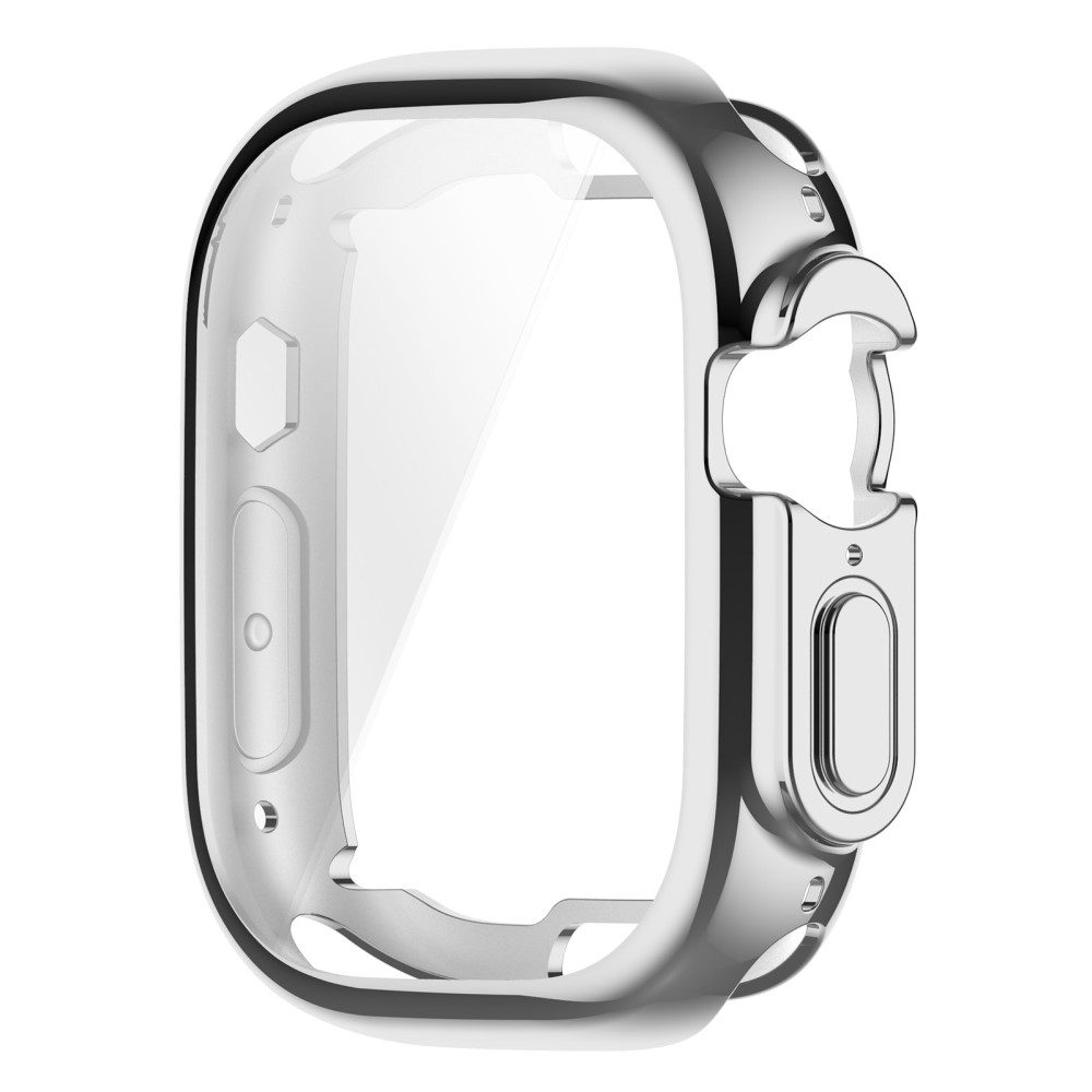 Soft nasazovací gelové ochranné pouzdro pro Apple Watch Ultra/Ultra 2 49 mm - stříbrné