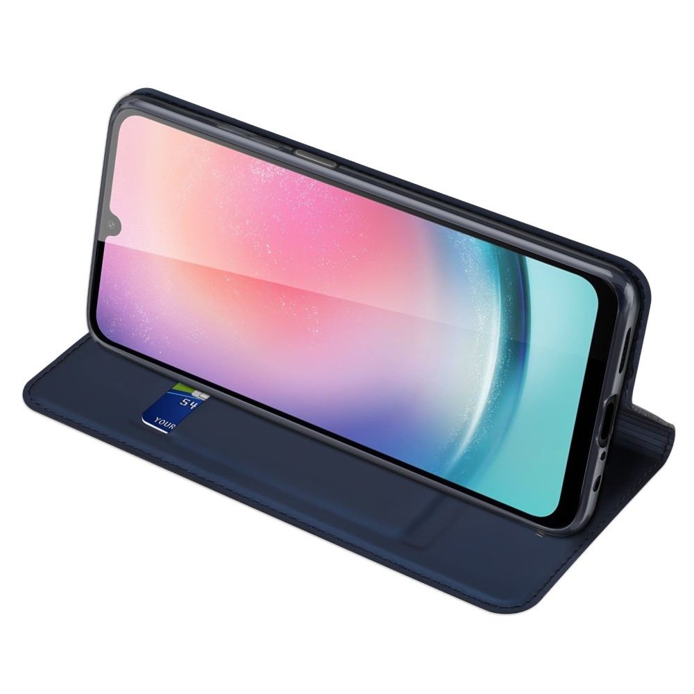 DUX knížkové pouzdro na Samsung Galaxy A25 5G - tmavěmodré