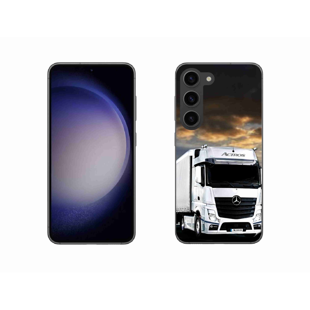 Gelový kryt mmCase na Samsung Galaxy S23 5G - kamion