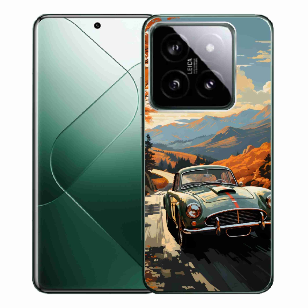 Gelový kryt mmCase na Xiaomi 14 Pro - veterán 1