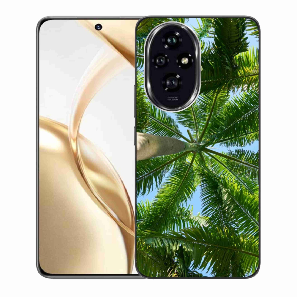 Gelový kryt mmCase na Honor 200 5G - palmy