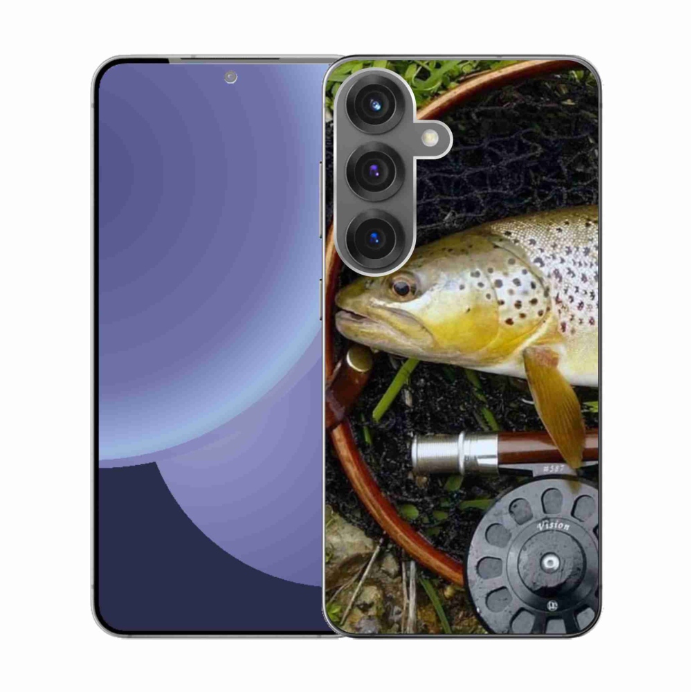 Gelový kryt mmCase na Samsung Galaxy S25 - pstruh 2