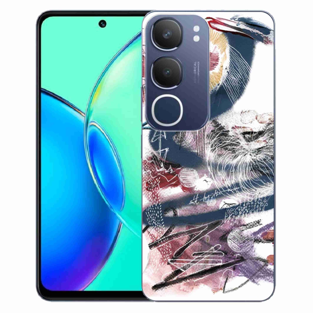 Gelový kryt mmCase na Vivo Y19s - abstraktní motiv 28