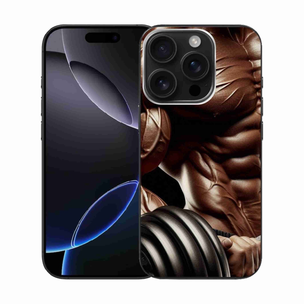 Gelový kryt mmCase na iPhone 16 Pro - posilování 4