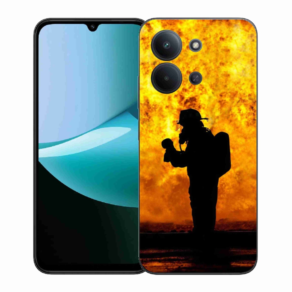 Gelový kryt mmCase na Xiaomi Redmi 15C 4G (171mm)/Poco C85 4G (171mm) - hasič