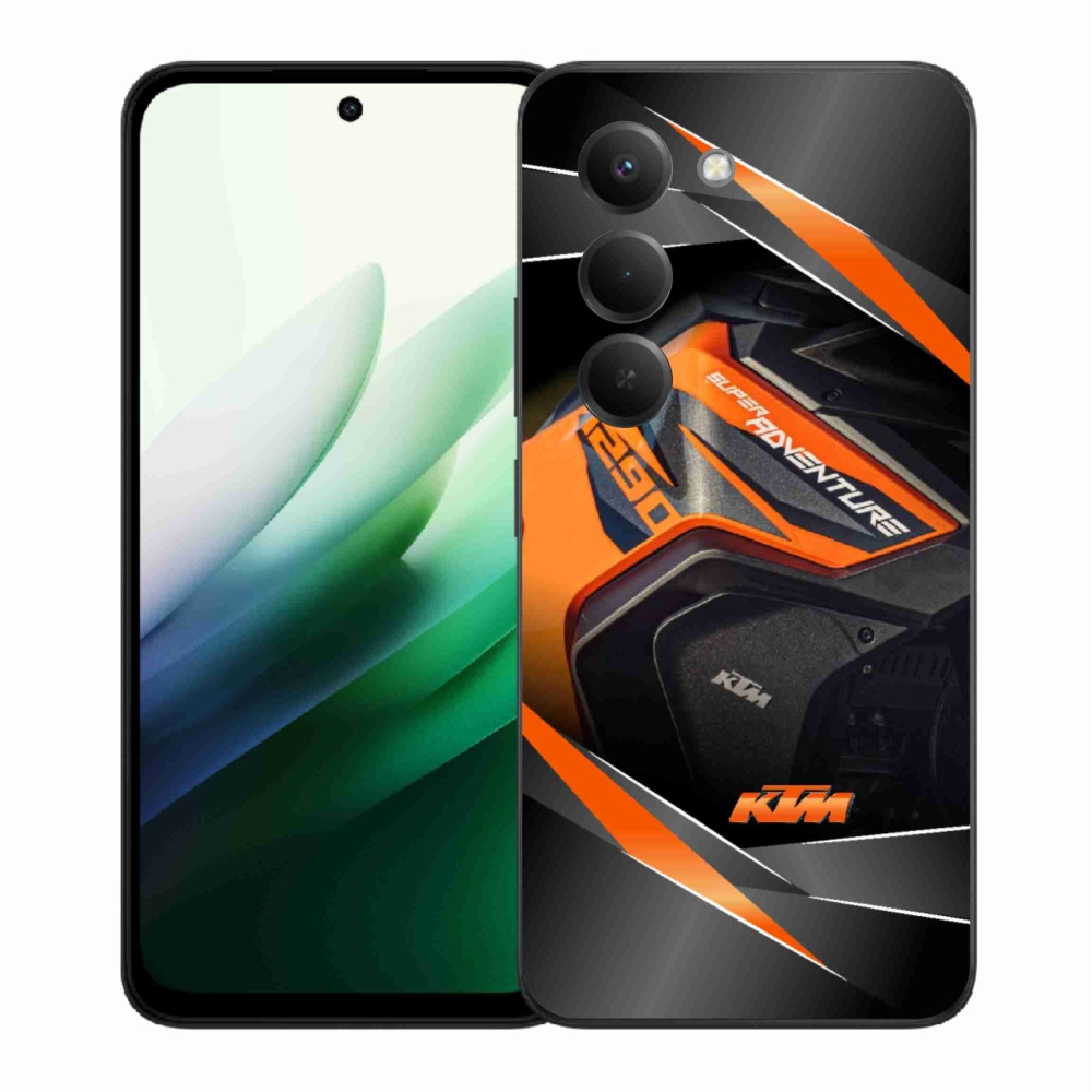 Gelový kryt mmCase na Xiaomi Redmi 15 5G (169mm) - motorka ktm