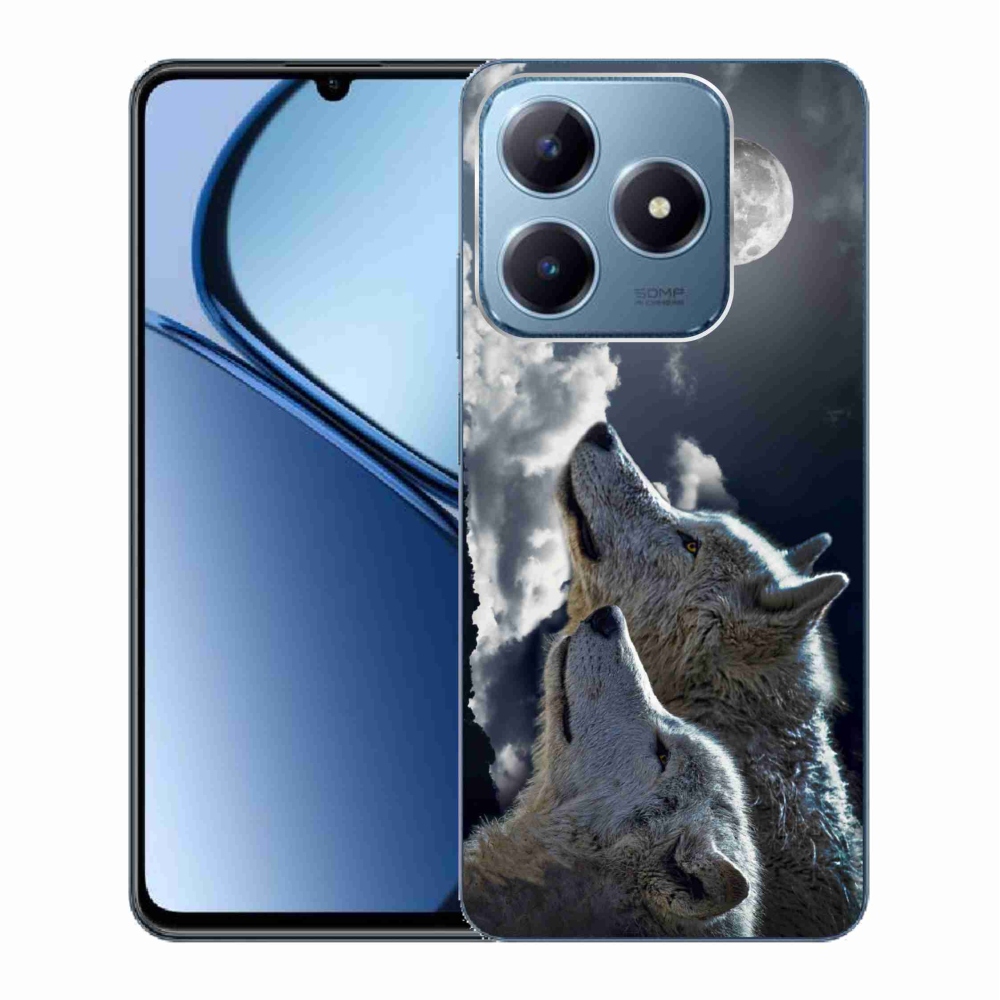 Gelový kryt mmCase na Realme C63 - vlci