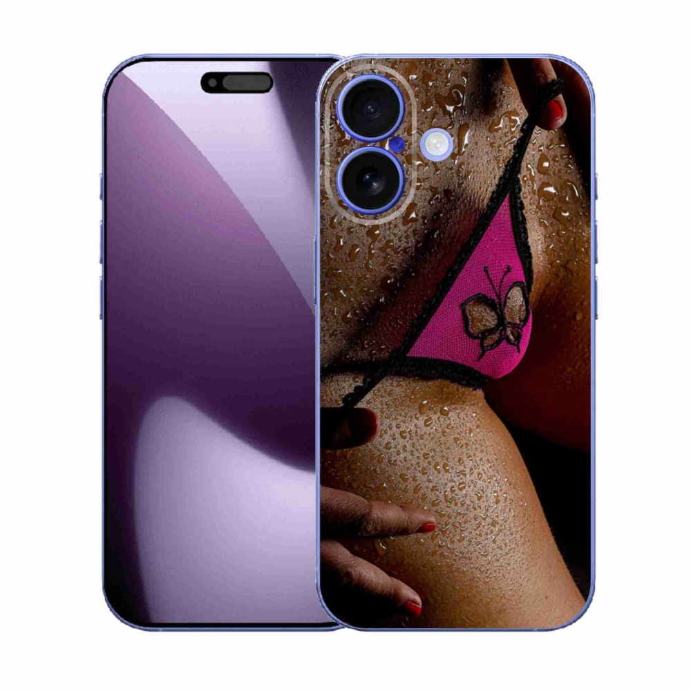 Gelový kryt mmCase na iPhone 17 - sexy žena