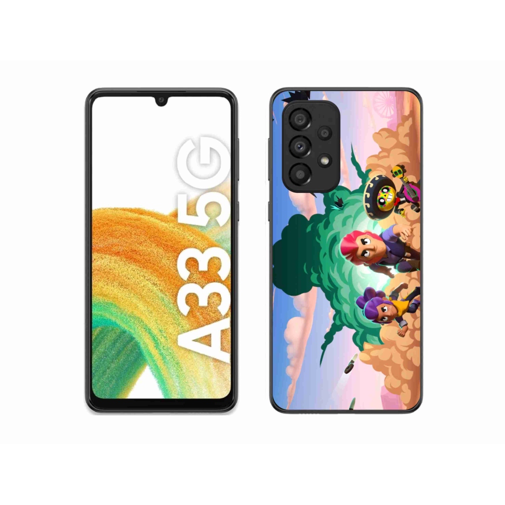 Gelový kryt mmCase na Samsung Galaxy A33 5G - brawl stars