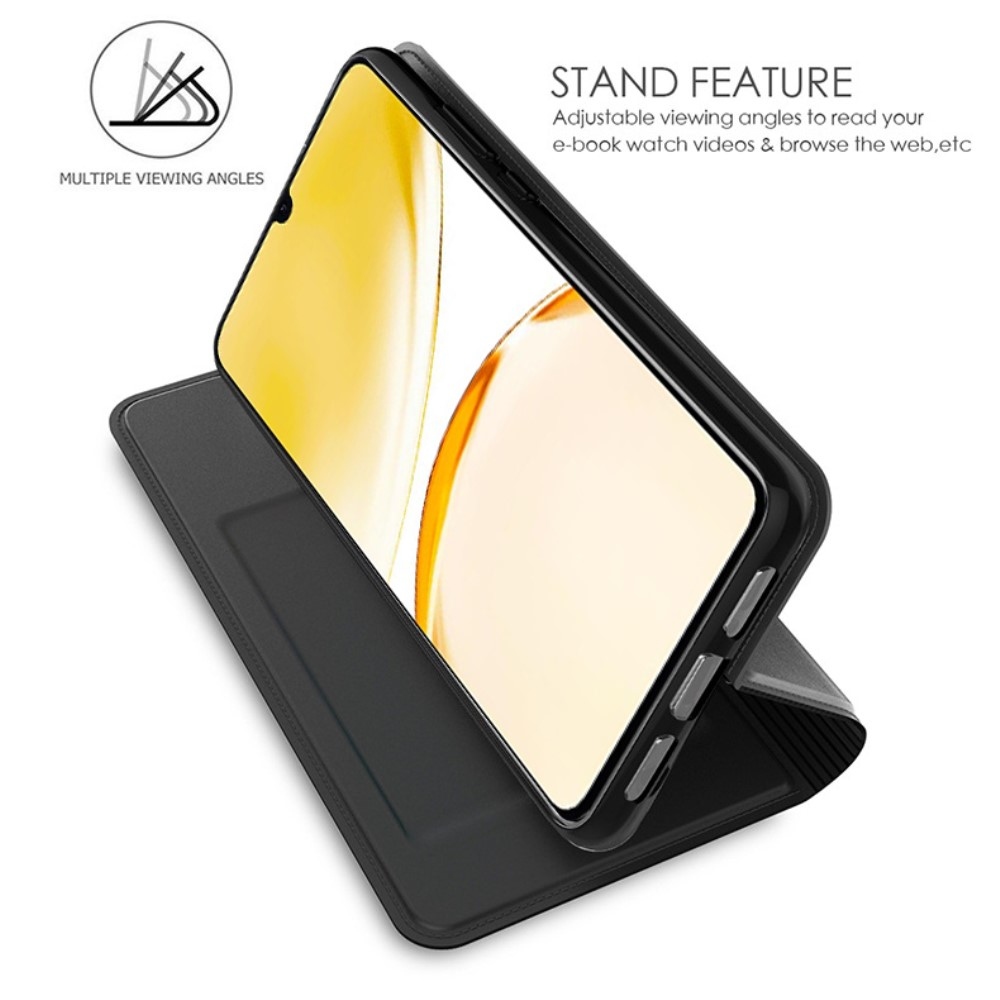 DUX knížkové pouzdro na Realme C51/C53 - černé