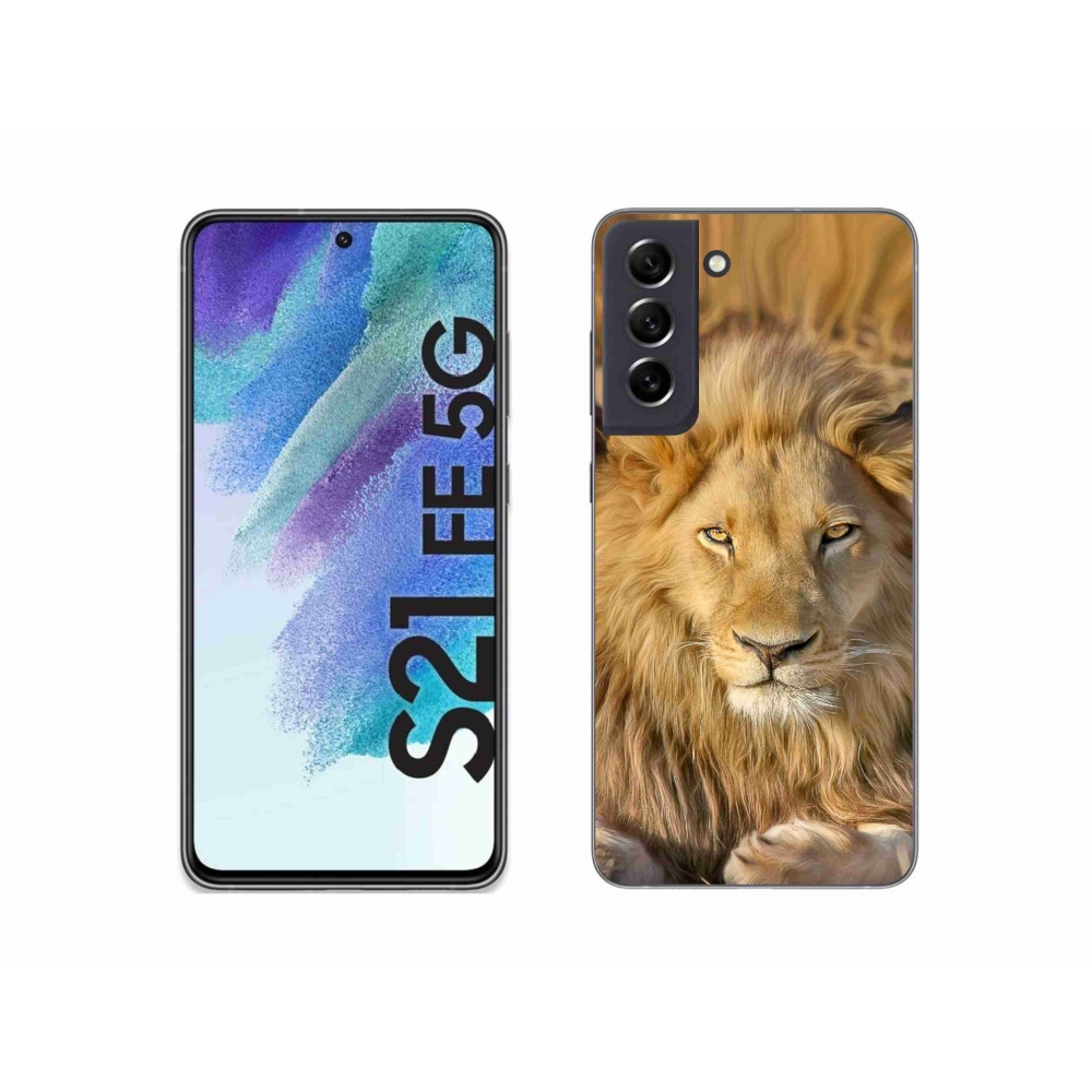 Gelový kryt mmCase na Samsung Galaxy S21 FE 5G - lev 2