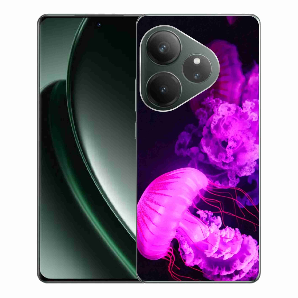 Gelový kryt mmCase na Realme GT 6 5G/GT 6T 5G - medúza 1